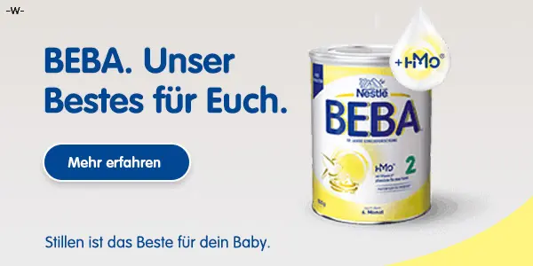 Werbemittel Das neue BEBA