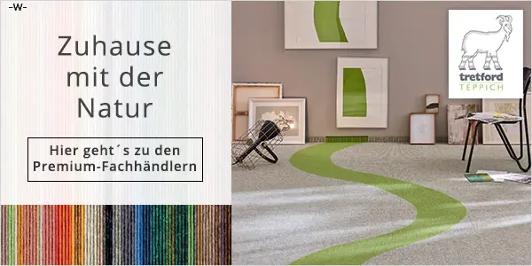 Werbemittel Tretford Teppich
