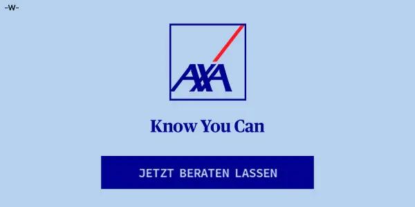 Werbemittel AXA