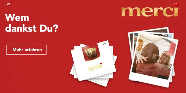 Werbemittel Merci