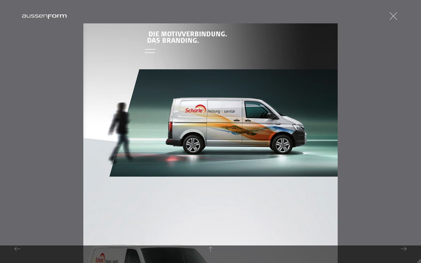 Aussenform Website Screenshot