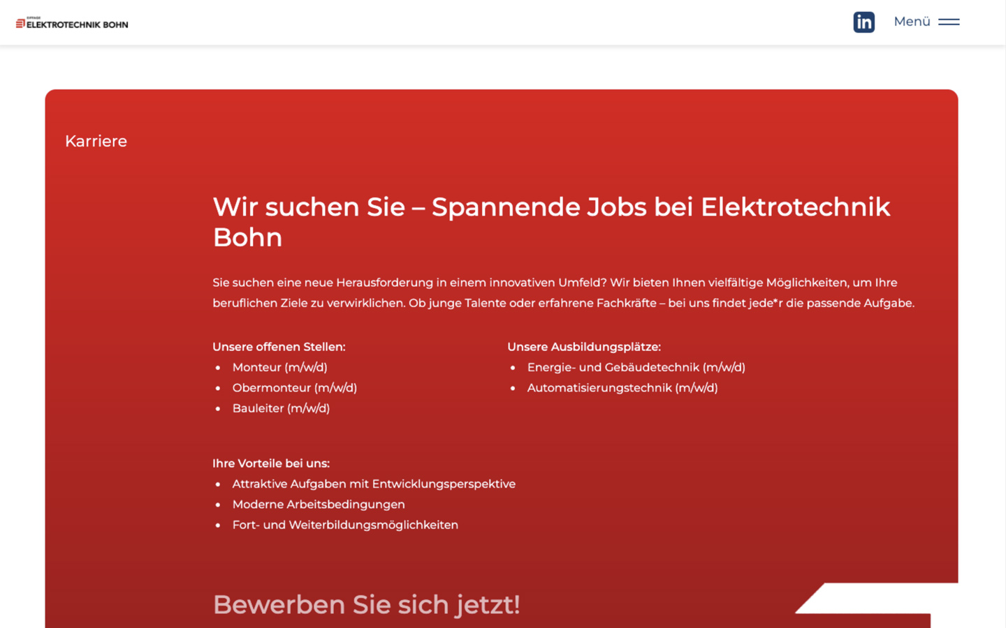 Kohne Therapie Website Screenshot