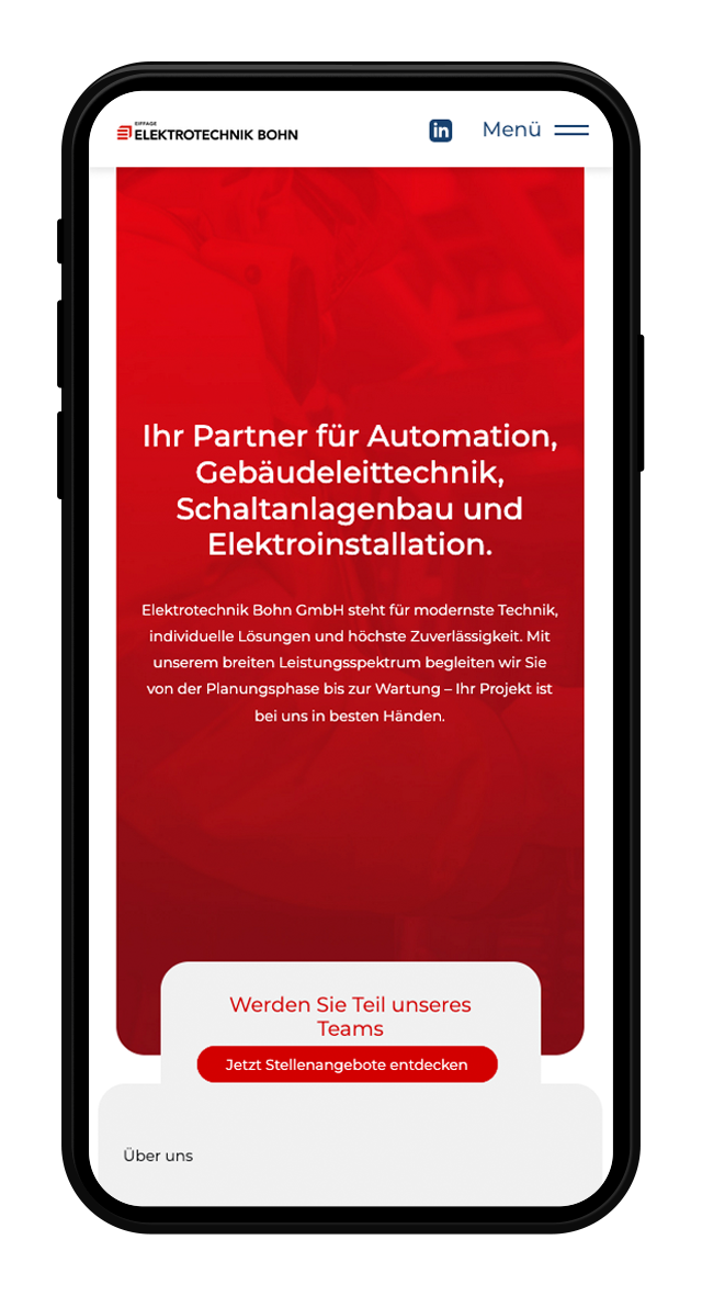 Kohne Therapie Website Screenshot