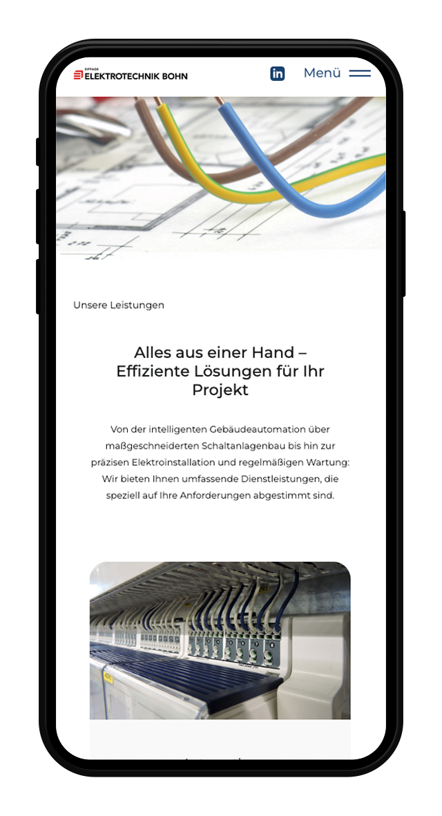 Kohne Therapie Website Screenshot