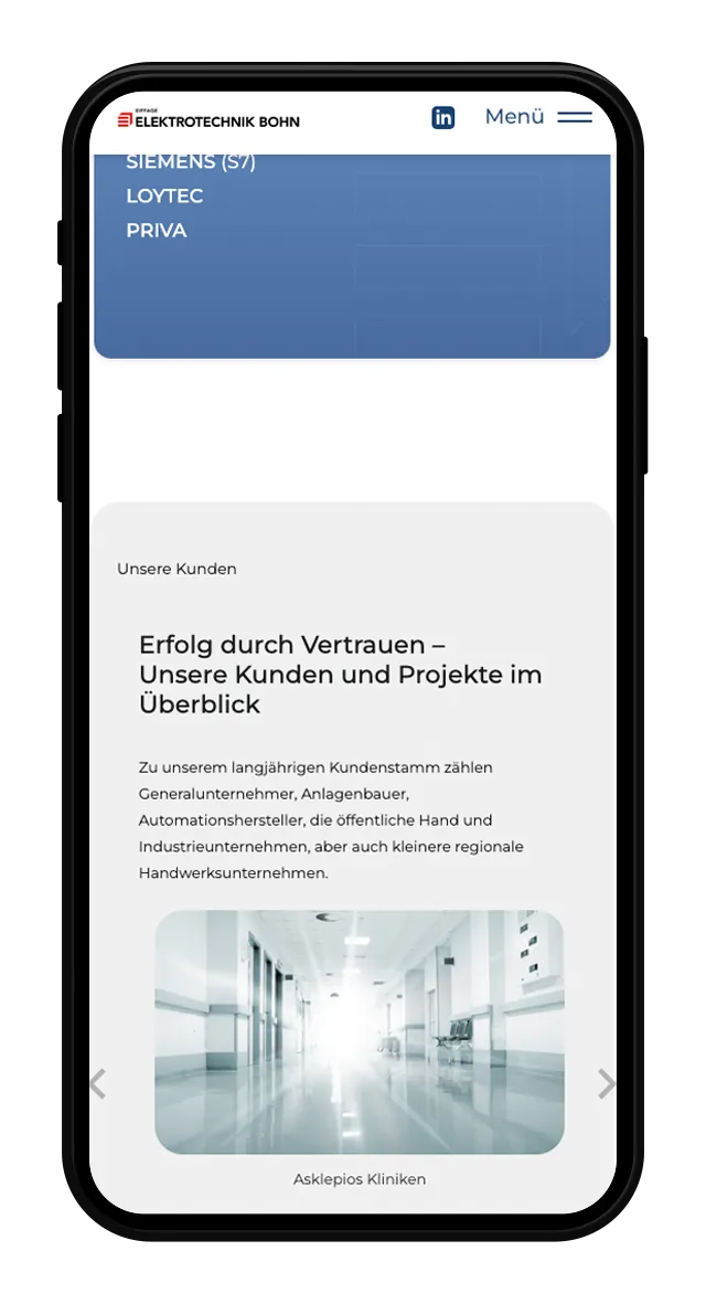 bohn Website Screenshot