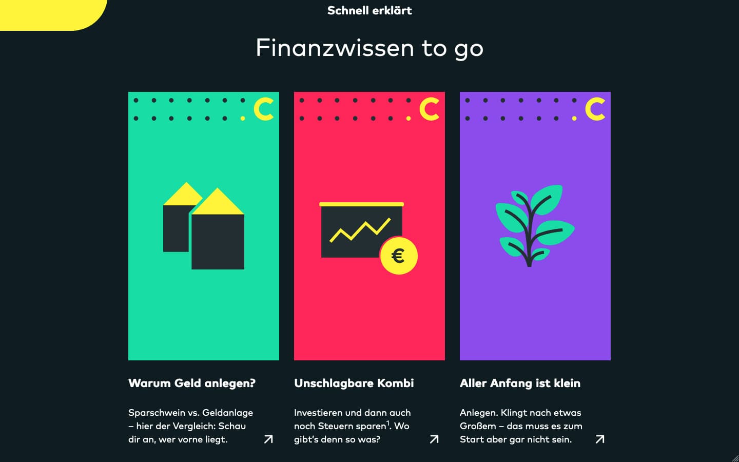 comdirect Website Screenshot