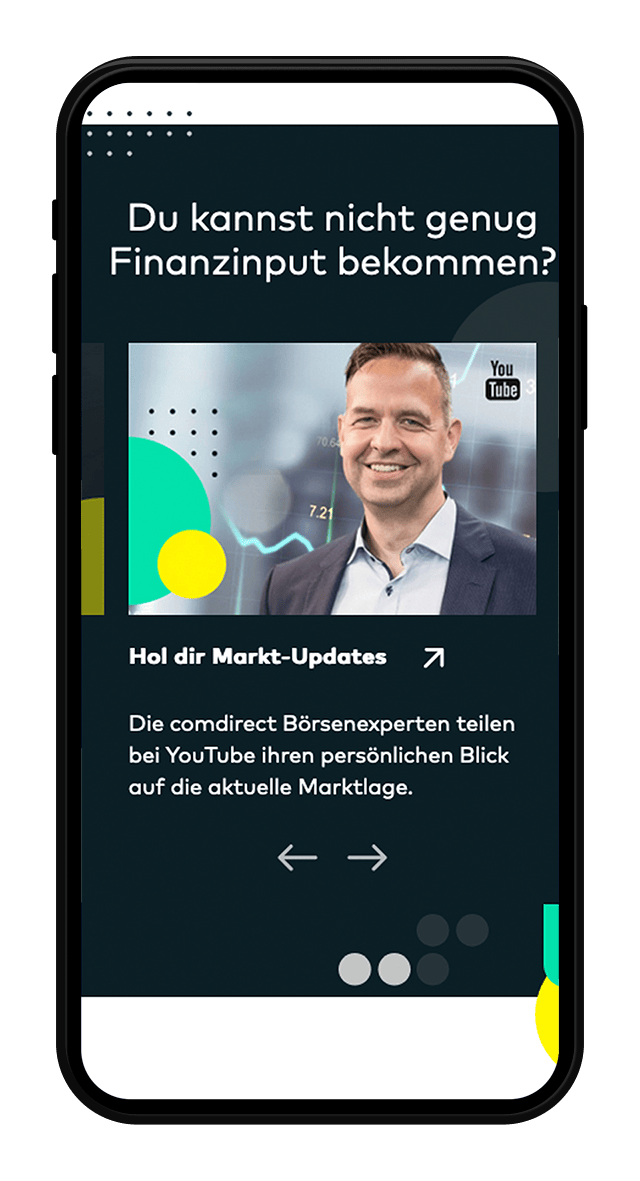 comdirect Website Screenshot