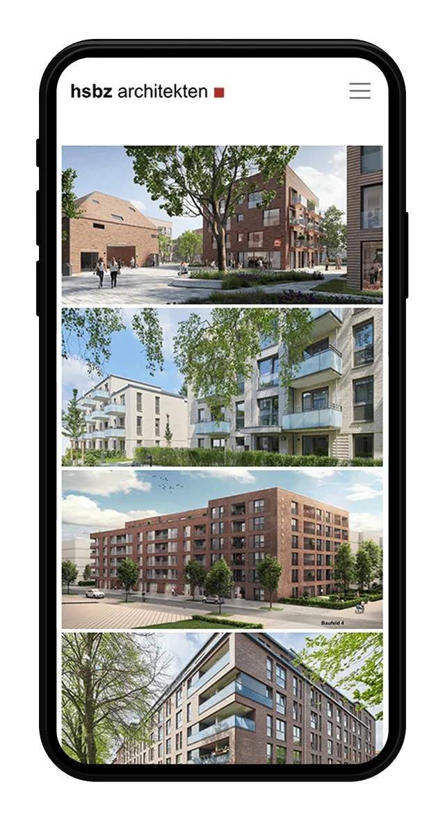 HSZB Website Screenshot