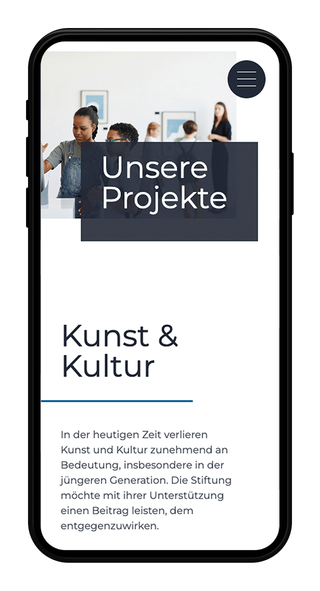 Matzen Foundation Website Screenshot