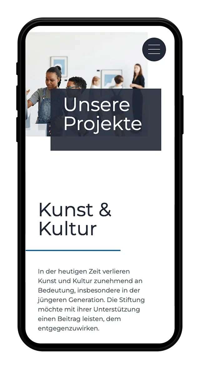 Matzen Foundation Website Screenshot