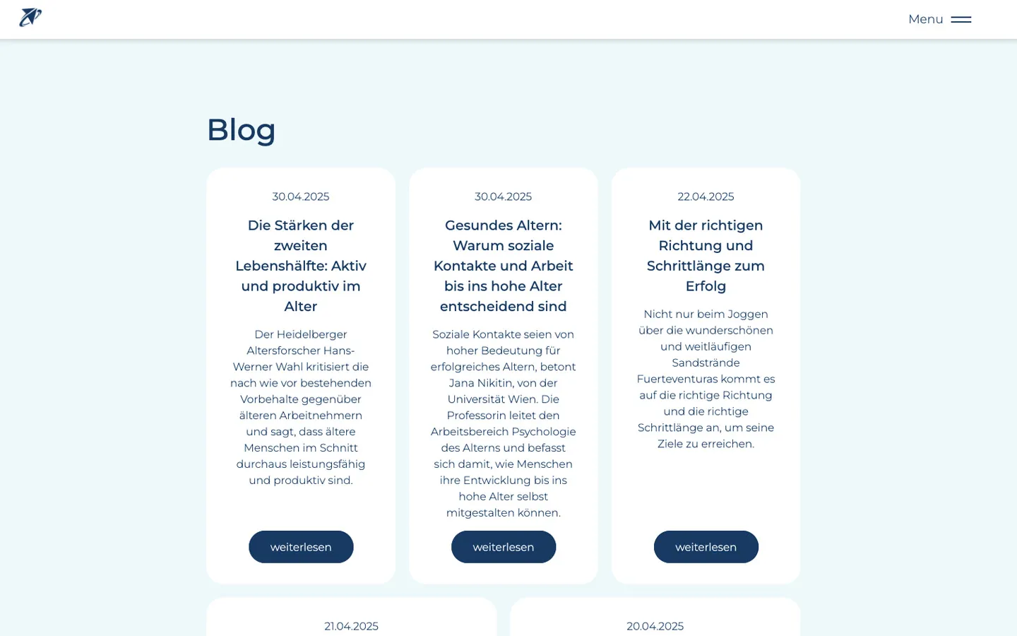 Xperience.FIRST Website Screenshot