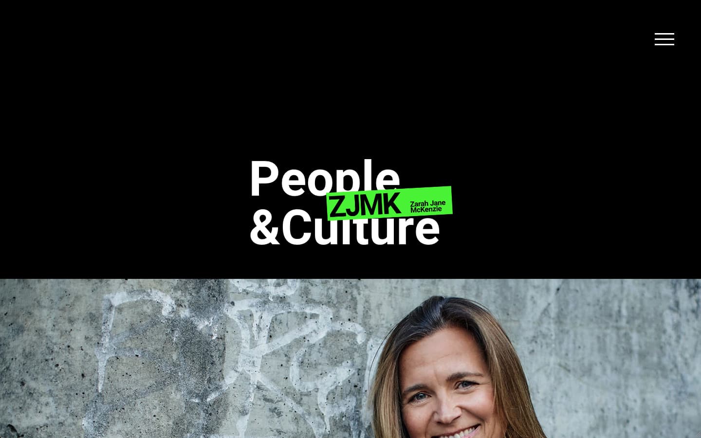 ZJMK Website Screenshot